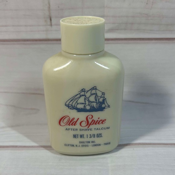 Old Spice After Shave Talcum Collectible Shulton Inc.‎ 1 3/8 oz - Vintage - Picture 1 of 6